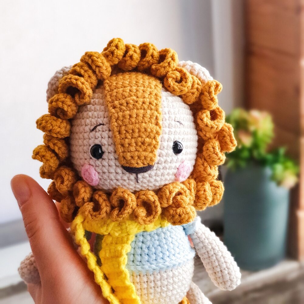 Muñeco de Apego El Conejo & La Luna Tobías The Lion