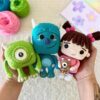 Muñeco de Apego El Conejo & La Luna Set little Monsters INC X4
