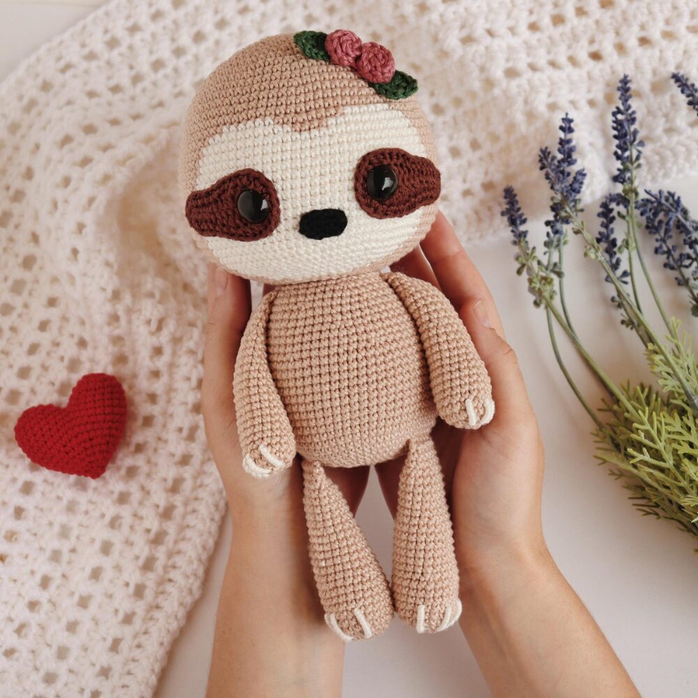 Muñeca de Apego El Conejo & La Luna Julieta La Perezosa