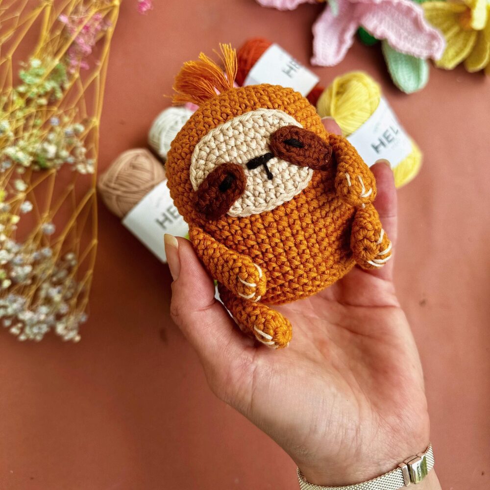 Muñeco de Apego El Conejo & La Luna Little Perezoso