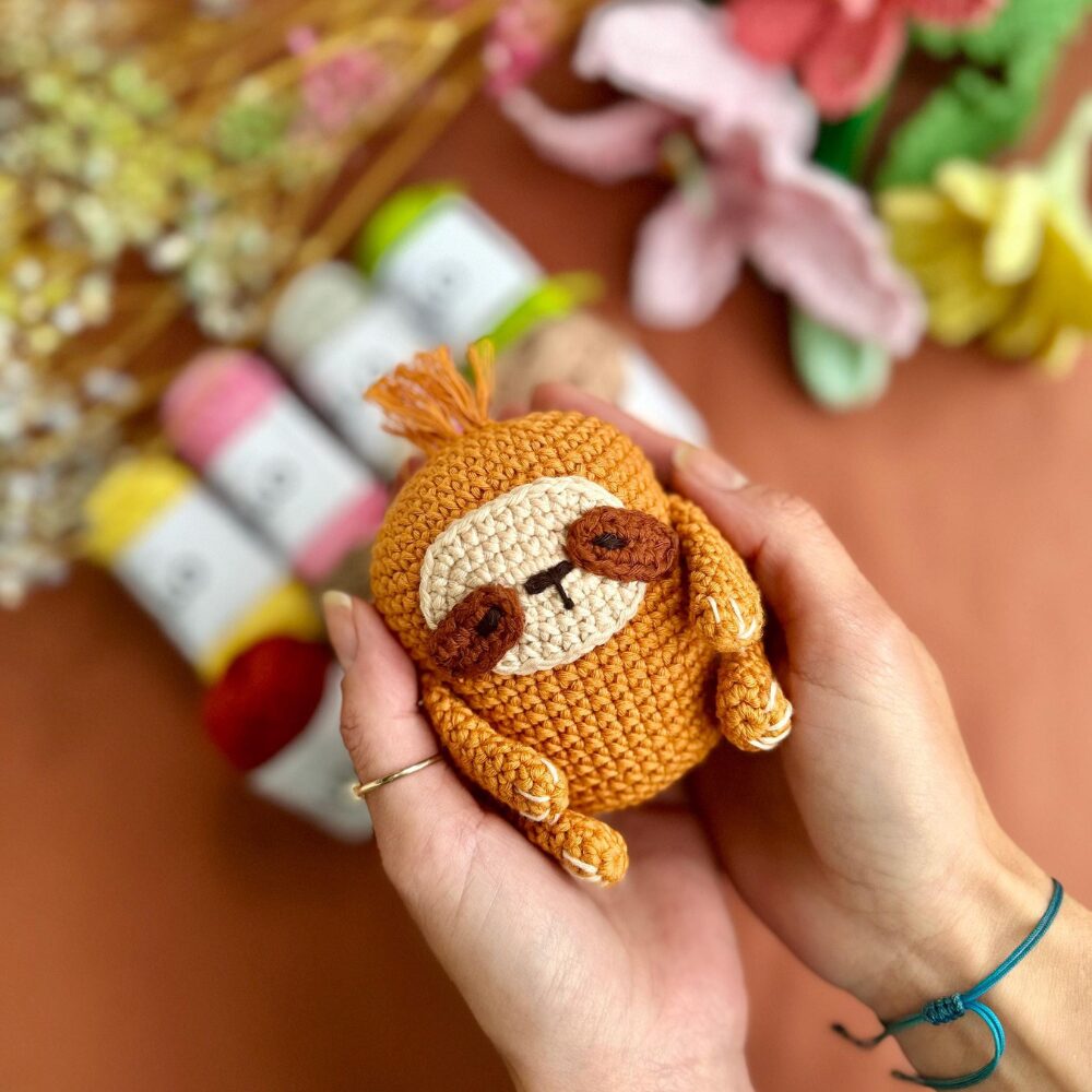 Muñeco de Apego El Conejo & La Luna Little Perezoso