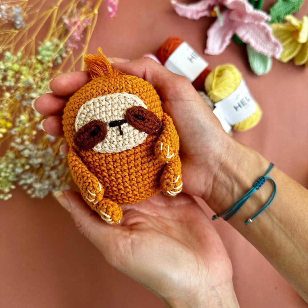 Muñeco de Apego El Conejo & La Luna Little Perezoso