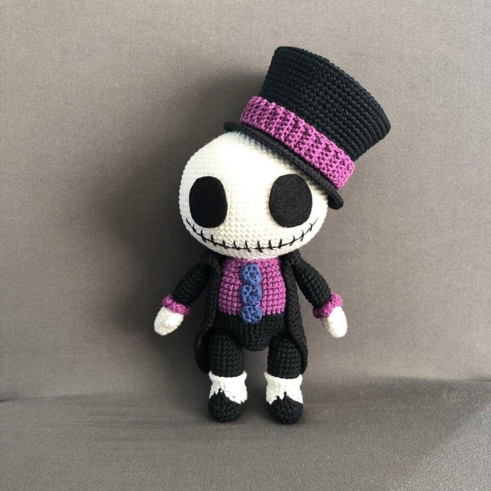 Muñeco de Apego El Conejo & La Luna Jack Skellington