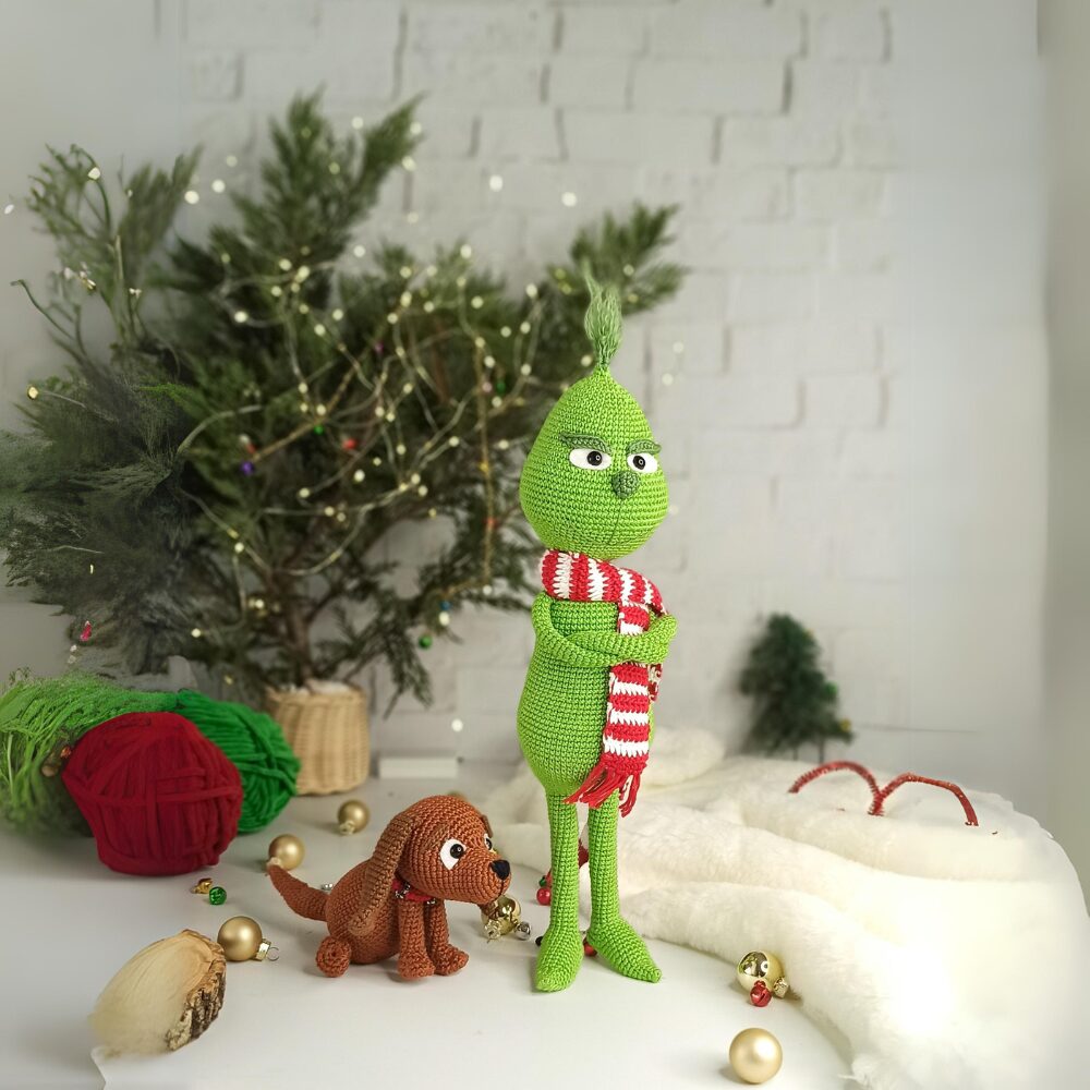 Muñeco de  Apego El Conejo & La Luna El Grinch & Max