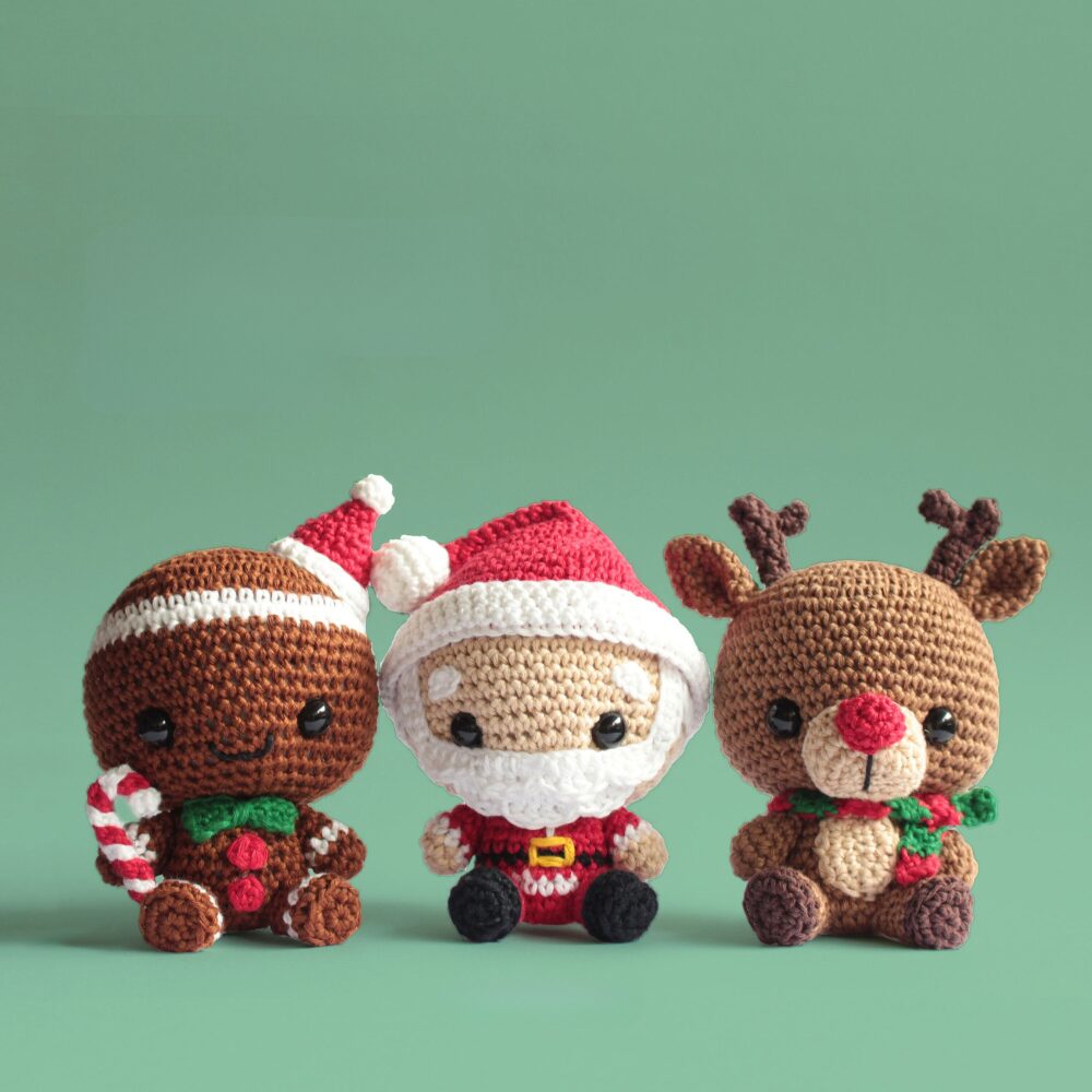 Muñeco de Apego El Conejo & La Luna Set X3 Personajes Navidad