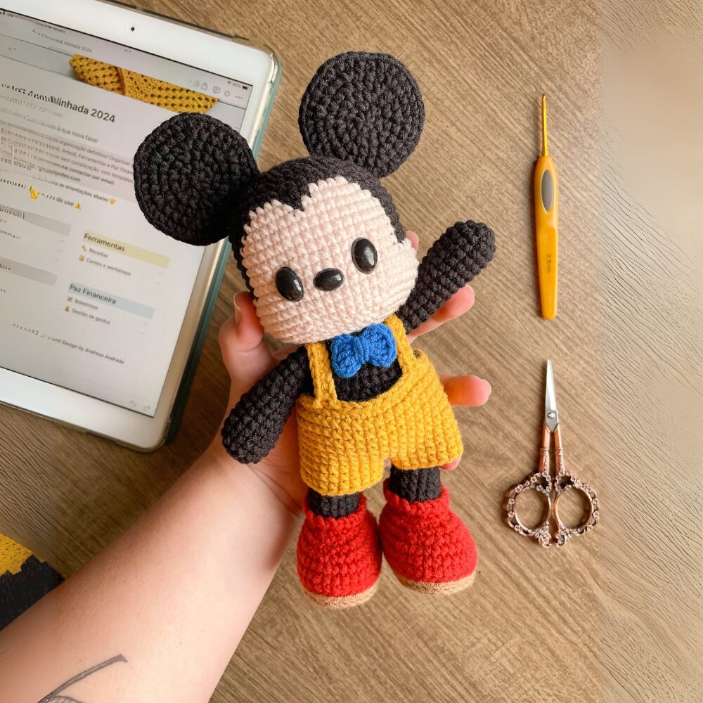 Muñeco de Apego El Conejo & La Luna Mickey M01