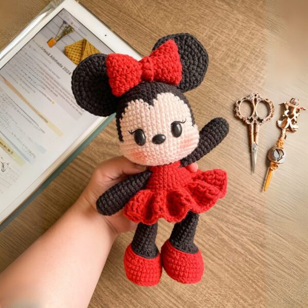 Muñeco de Apego El Conejo & La Luna Minnie M01