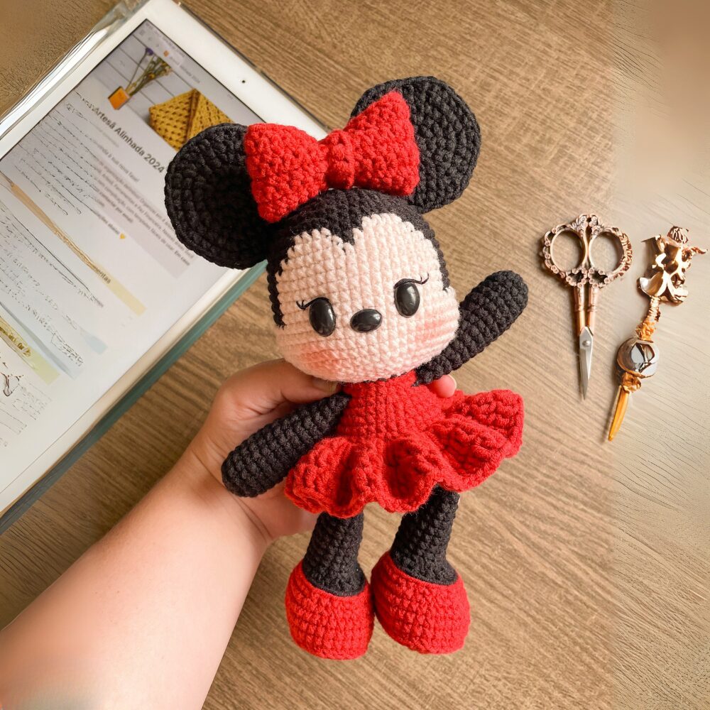 Muñeco de Apego El Conejo & La Luna Minnie M01