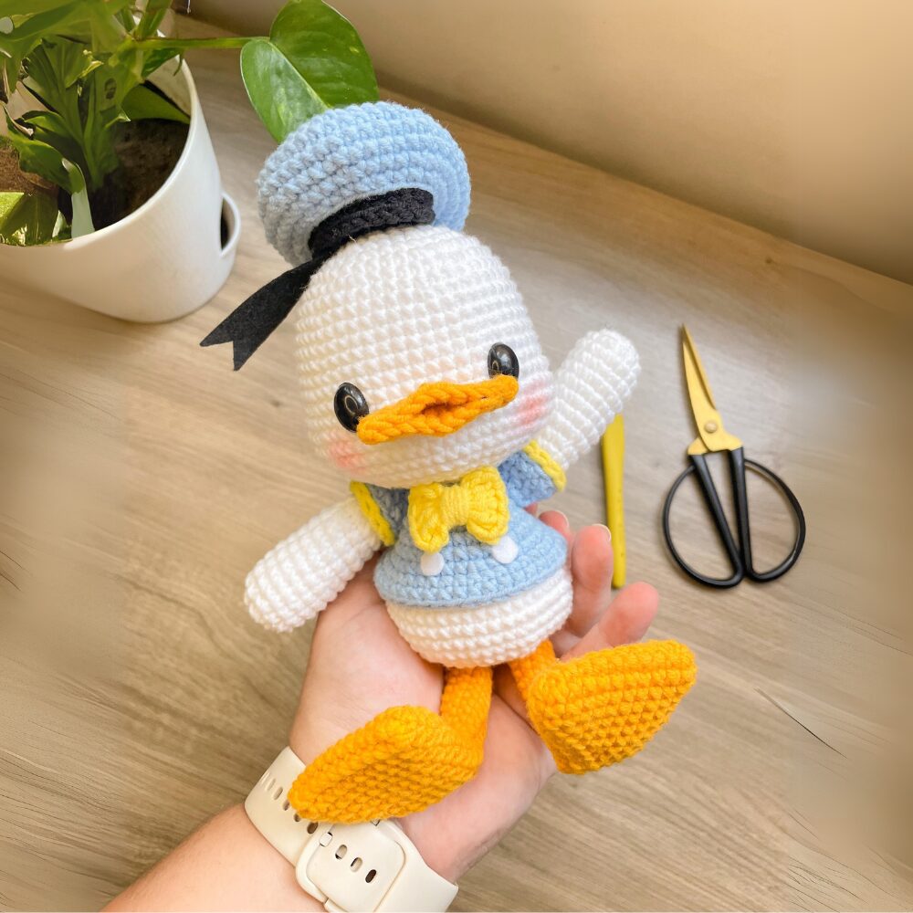 Muñeco de Apego El Conejo & La Luna Little Pato Donald