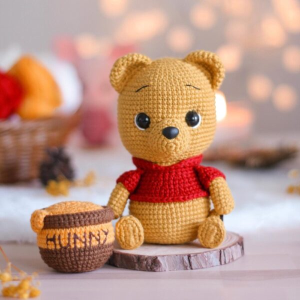 Muñeco de Apego El Conejo & La Luna  Winnie The Pooh M01