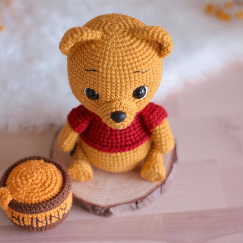 Muñeco de Apego El Conejo & La Luna  Winnie The Pooh M01