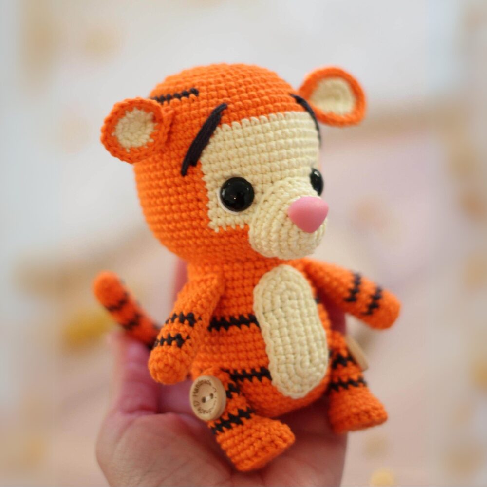 Muñeco de Apego El Conejo & La Luna Little Tiger M01