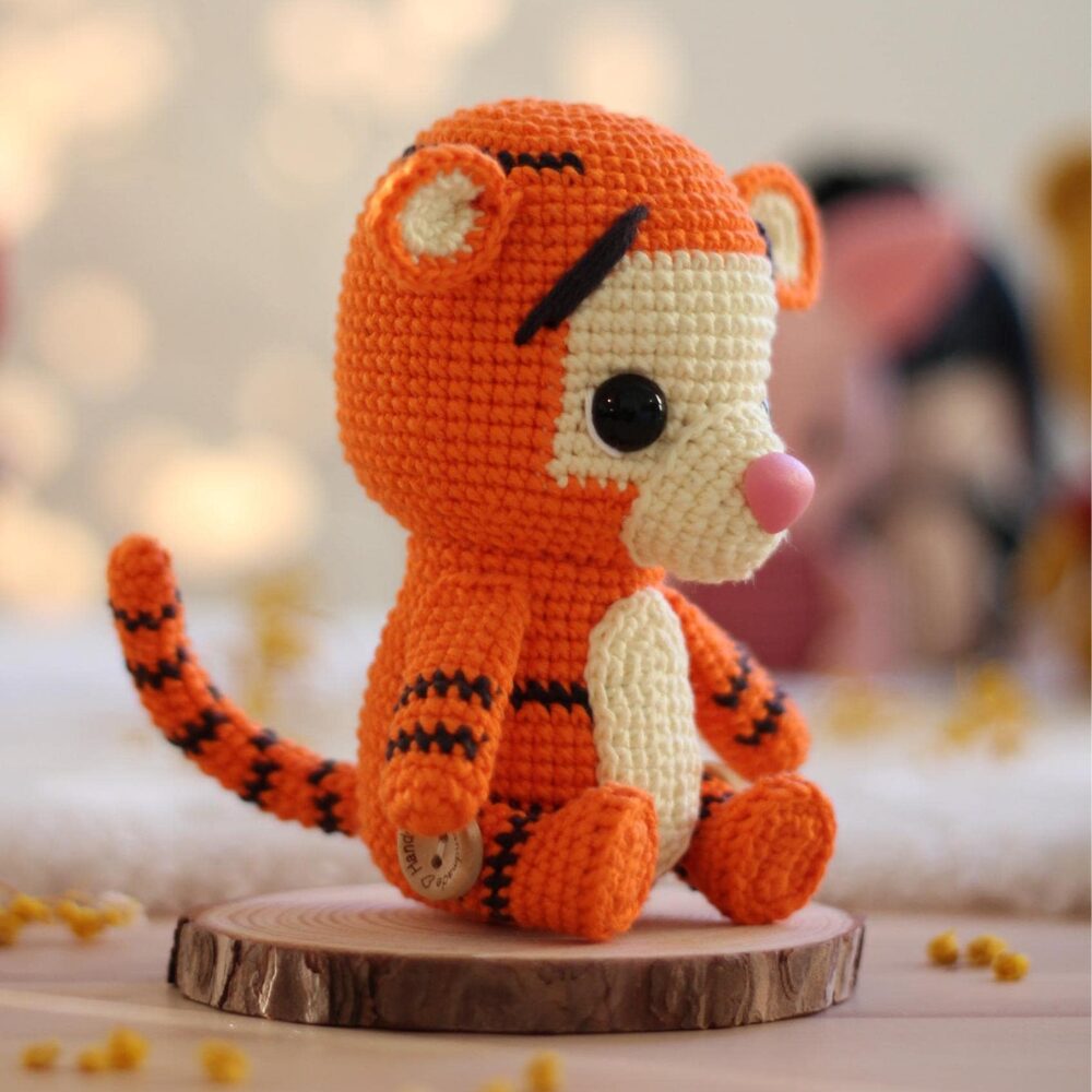 Muñeco de Apego El Conejo & La Luna Little Tiger M01