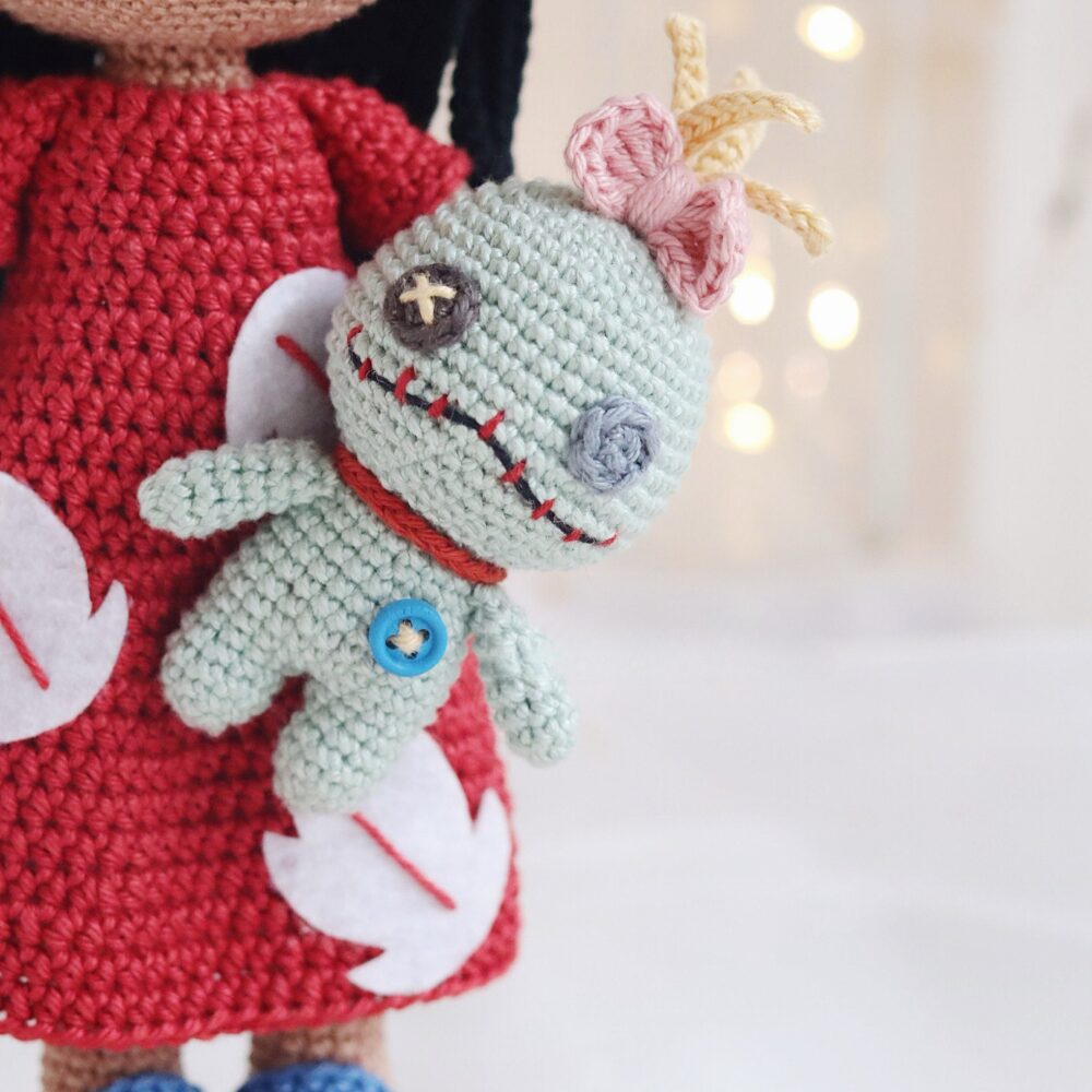 Muñeco de Apego El Conejo & La Luna Set Lilo & Stitch M01