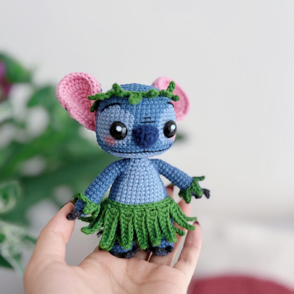 Muñeco de Apego El Conejo & La Luna Set Lilo & Stitch M02