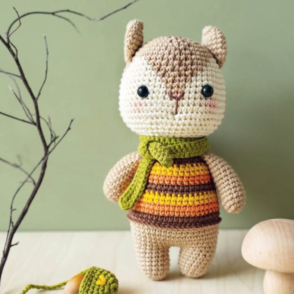 Muñeco de  Apego El Conejo & La Luna Conejo La Ardilla Susu