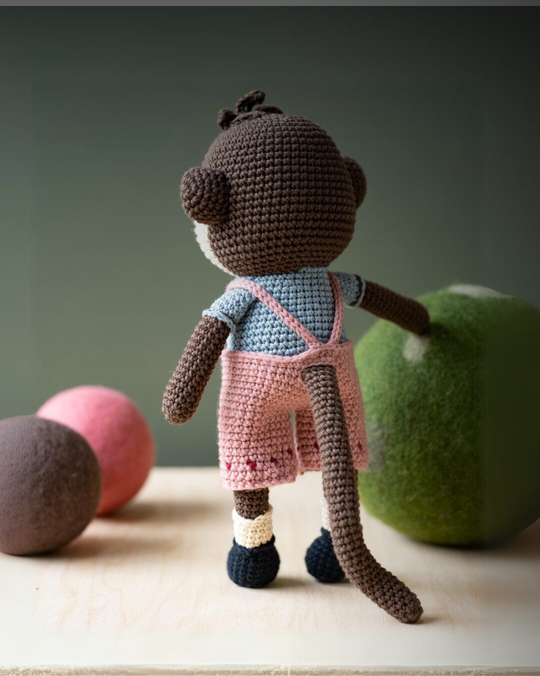 Muñeco de Apego El Conejo & La Luna Conejo Milos El Mono