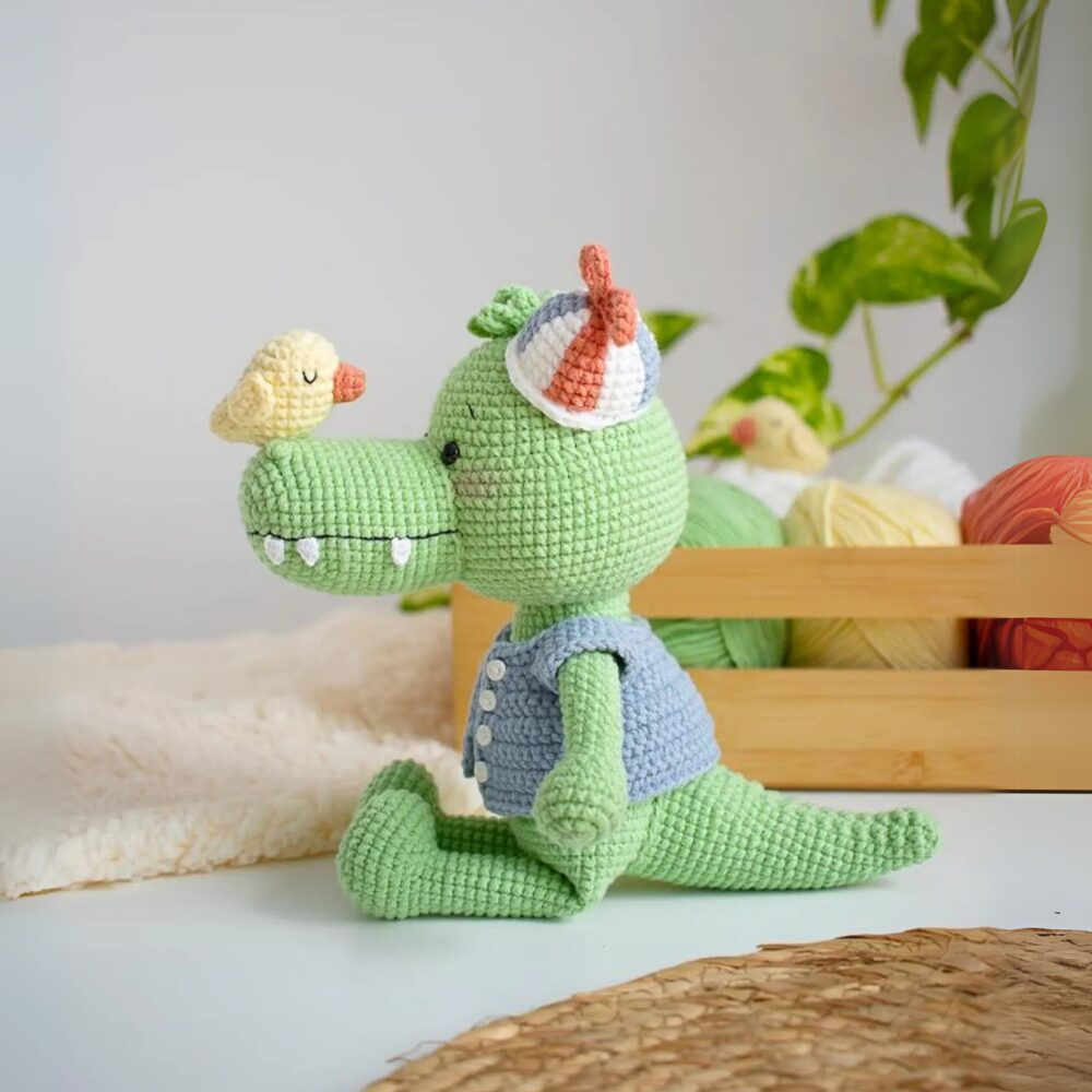 Muñeco de Apego El Conejo & La Luna Jack El Caiman