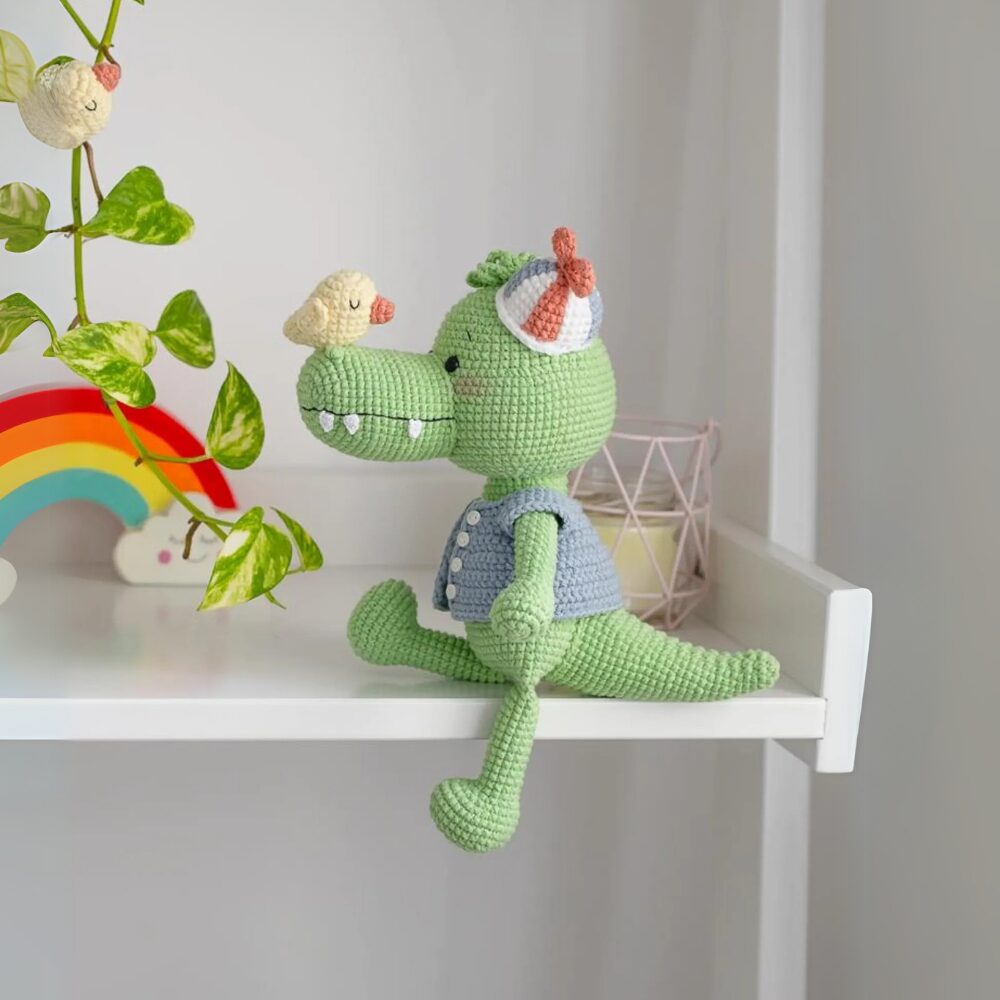 Muñeco de Apego El Conejo & La Luna Jack El Caiman