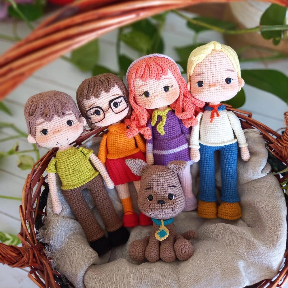 Muñeco de Apego El Conejo & La Luna Set Scooby-Doo