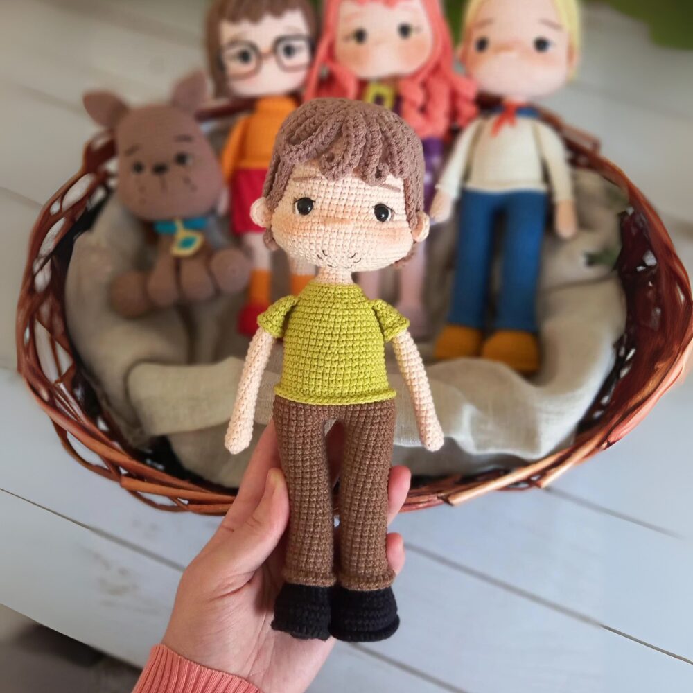 Muñeco de Apego El Conejo & La Luna Set Scooby-Doo