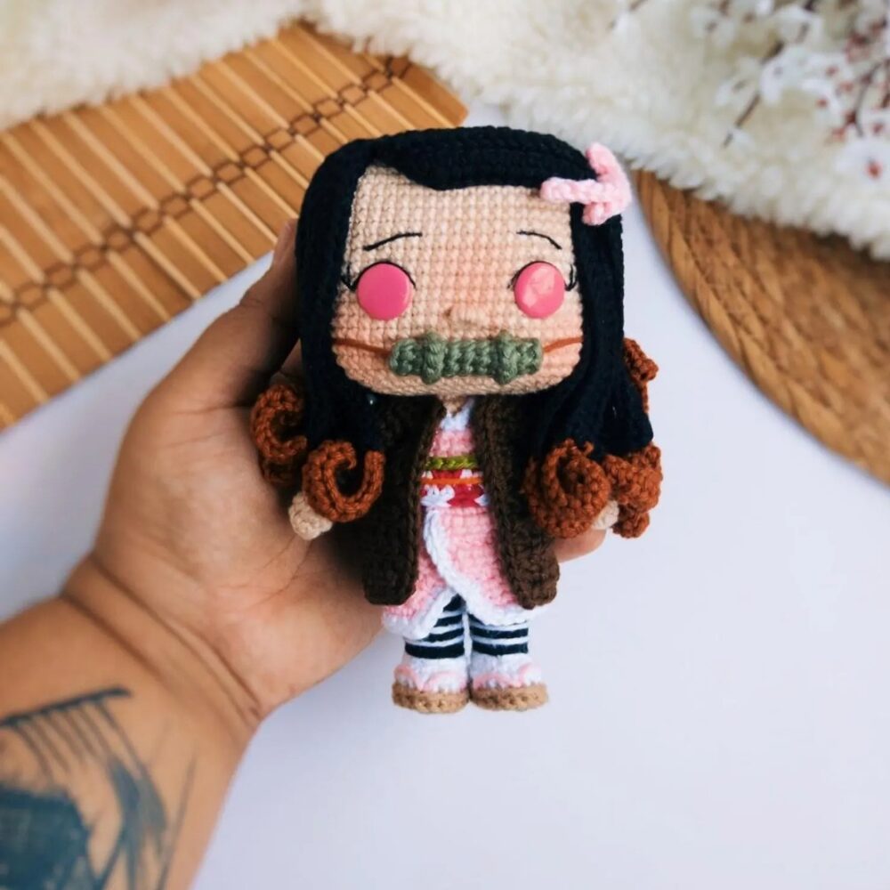 Muñeco de Apego El Conejo & La Luna Set Demon Slayer