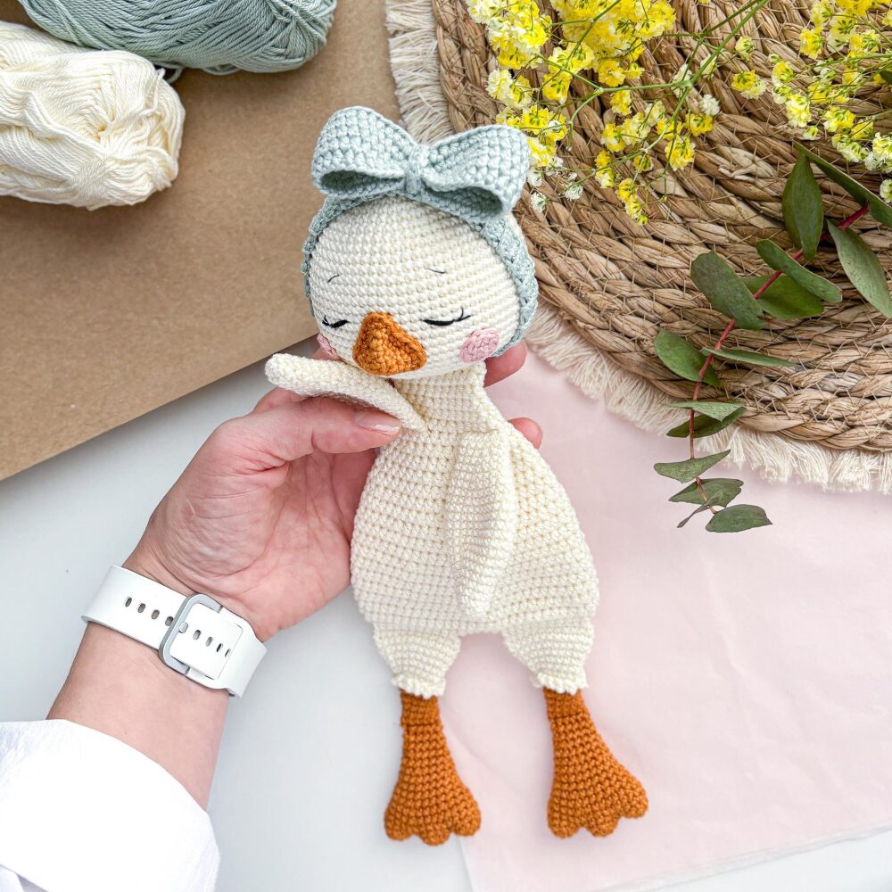 Manta de Apego El Conejo & La Luna Ganso Dormilón