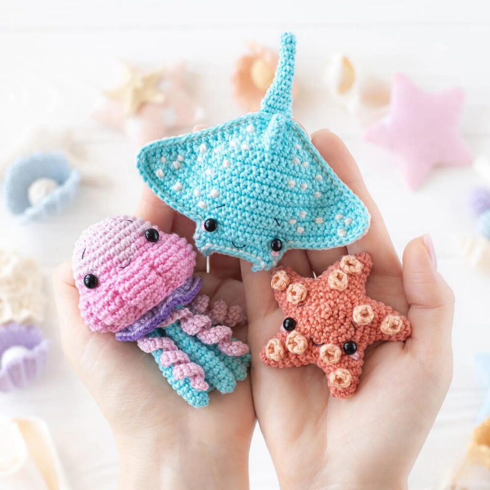 Muñeco de Apego El Conejo & La Luna Set Amigos del Océano