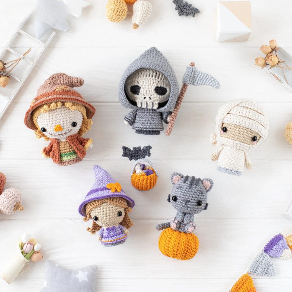 Muñeco de Apego El Conejo & La Luna Set Little Halloween