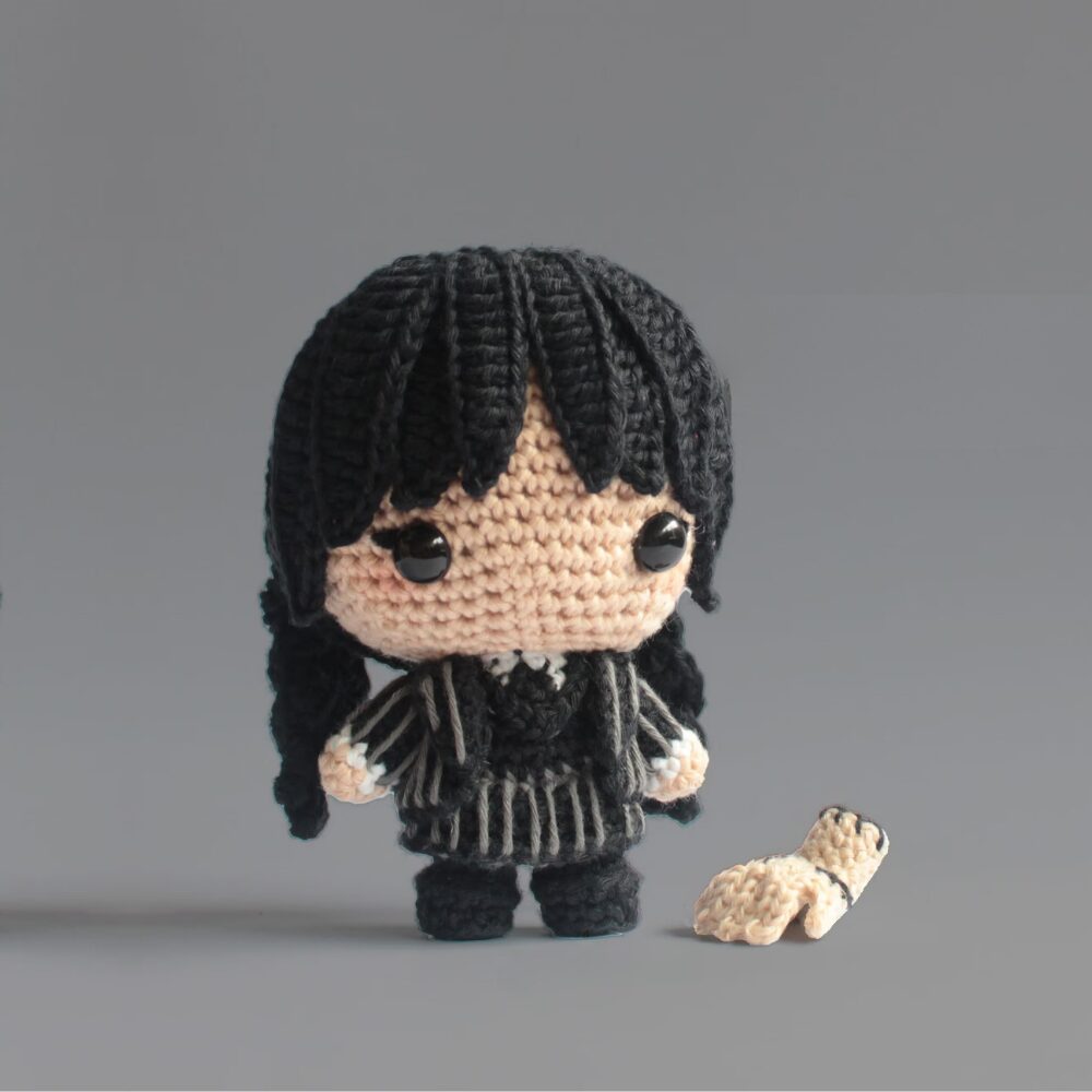 Muñeco de Apego El Conejo & La Luna Conejo Set Little Merlina, Enid & Dedos