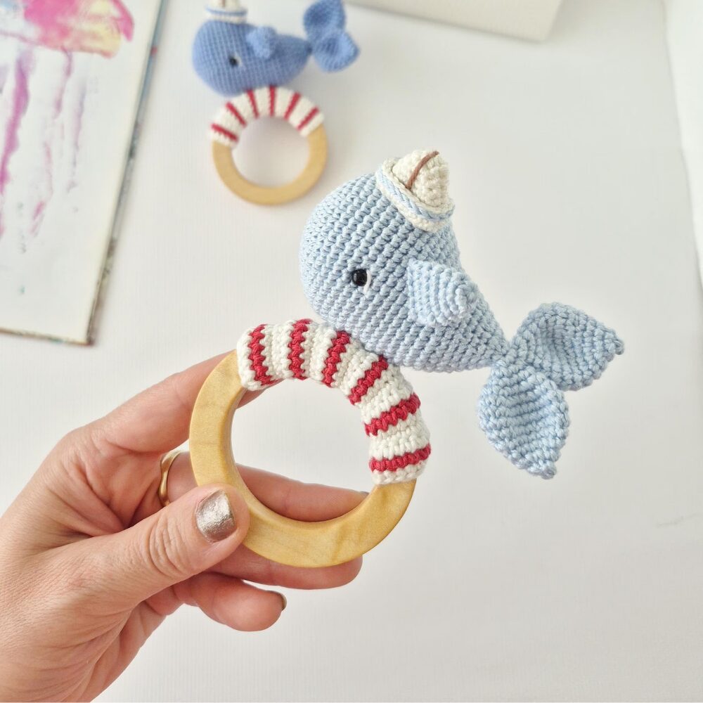 Sonajero El Conejo & La Luna Little Whale