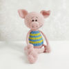 Muñeco de Apego El Conejo & La Luna Cerdito de Patas Largas