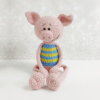 Muñeco de Apego El Conejo & La Luna Cerdito de Patas Largas