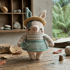 Muñeco de Apego El Conejo & La Luna Lita La Cerdita_3 Muñeco de Apego El Conejo & La Luna Lita La Cerdita