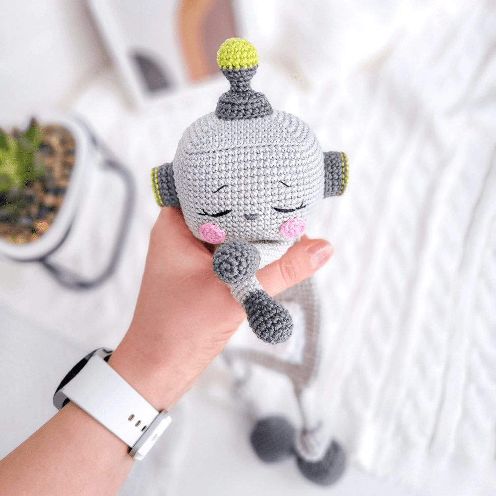 Manta de Apego El Conejo & La Luna Little Robot