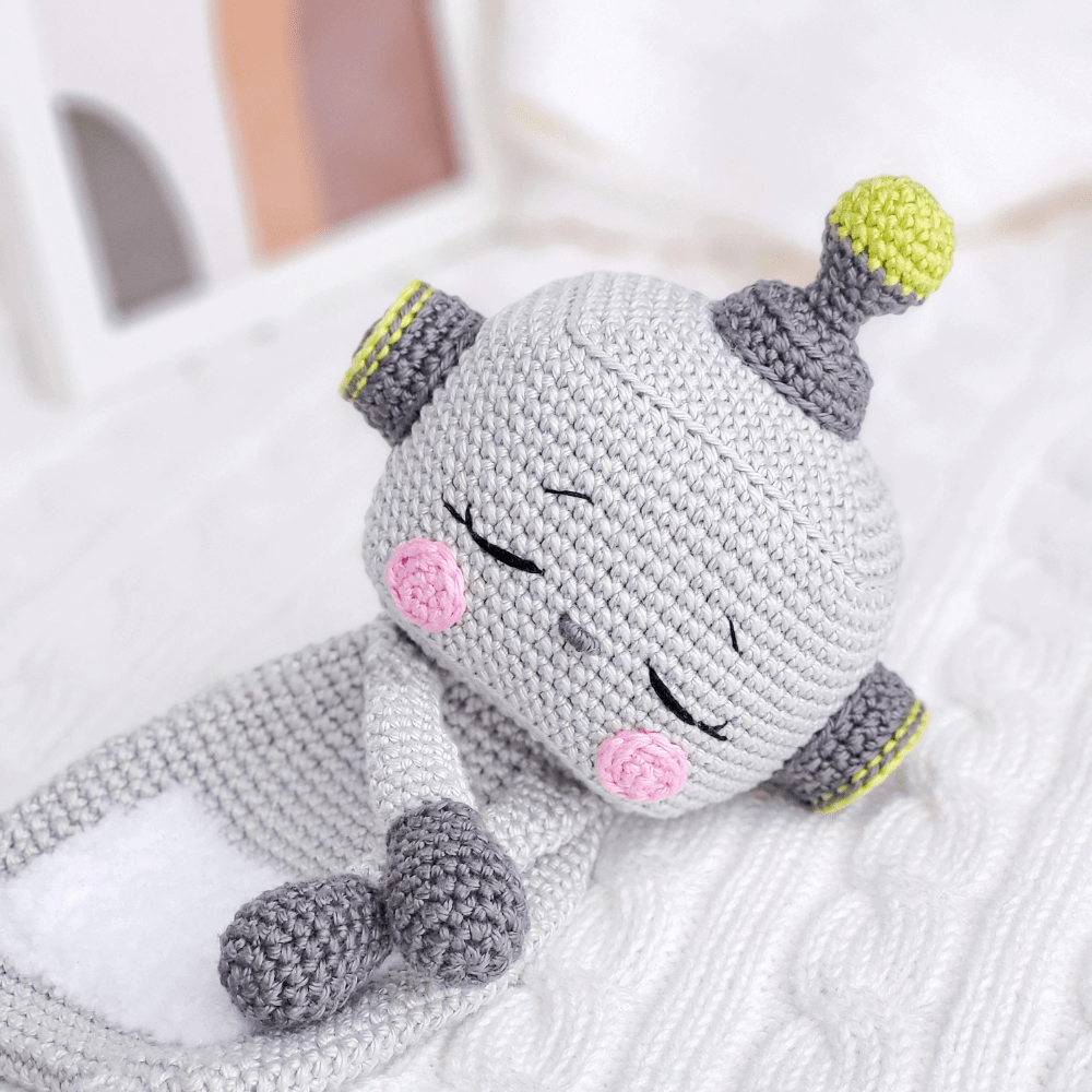 Manta de Apego El Conejo & La Luna Little Robot